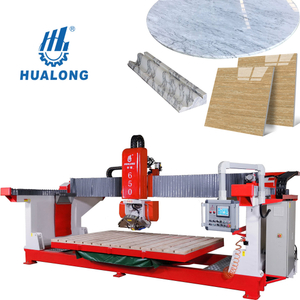 Hualong HLSQ-650 5-Achsen-CNC-Schneide- und Senkschneide-Graviersägemaschine für Granitmarmor