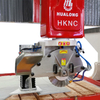 HUALONG-Maschinen HKNC-Serie Mehrzweckbrücke sah CNC-Steinschneidemaschine 5-Achsen für Granit-Marmorplatten-Arbeitsplatten