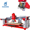 Hualong Stone Cutting Machinery HSNC-650 automatische CNC-Brückensäge Schneid- und Fräsmaschine für Granit-Marmor-Quarzglas-Fliesenschneider