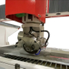 HUALONG High Efficiency Cut and Jet 5-Achsen-CNC-SawJet-Steinschneidemaschine mit Brückensäge und Wasserstrahl HKNC-650J 