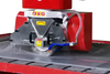 HUALONG 45-Grad-Fasenprofilierung Granitbrückensäge Tisch Kippplattenschneidemaschine für Marmor Quarz Basalt HLSQ-650